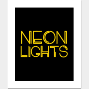 Neon Lights Posters and Art